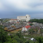 ホテルから見下ろす風景